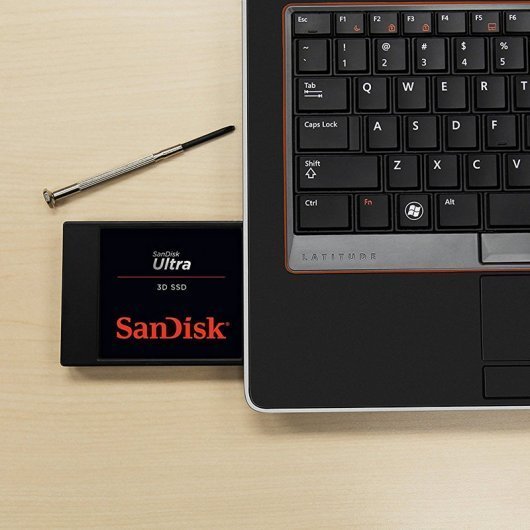 SanDisk Ultra 3D SSD 500GB 2.5 SATA III Negro SanDisk Ultra 3D SSD 500GB 2.5 SATA III Negro